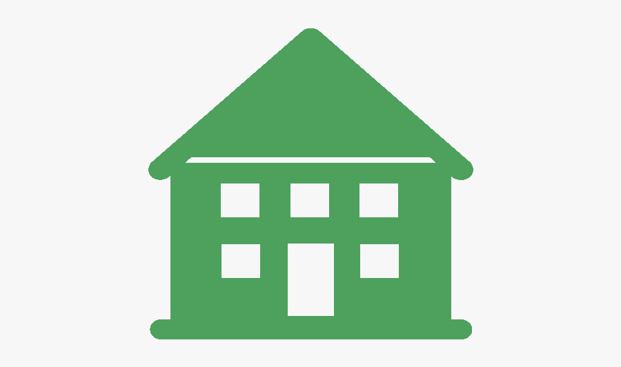 Green Monkeys Theme - House, Transparent Clipart