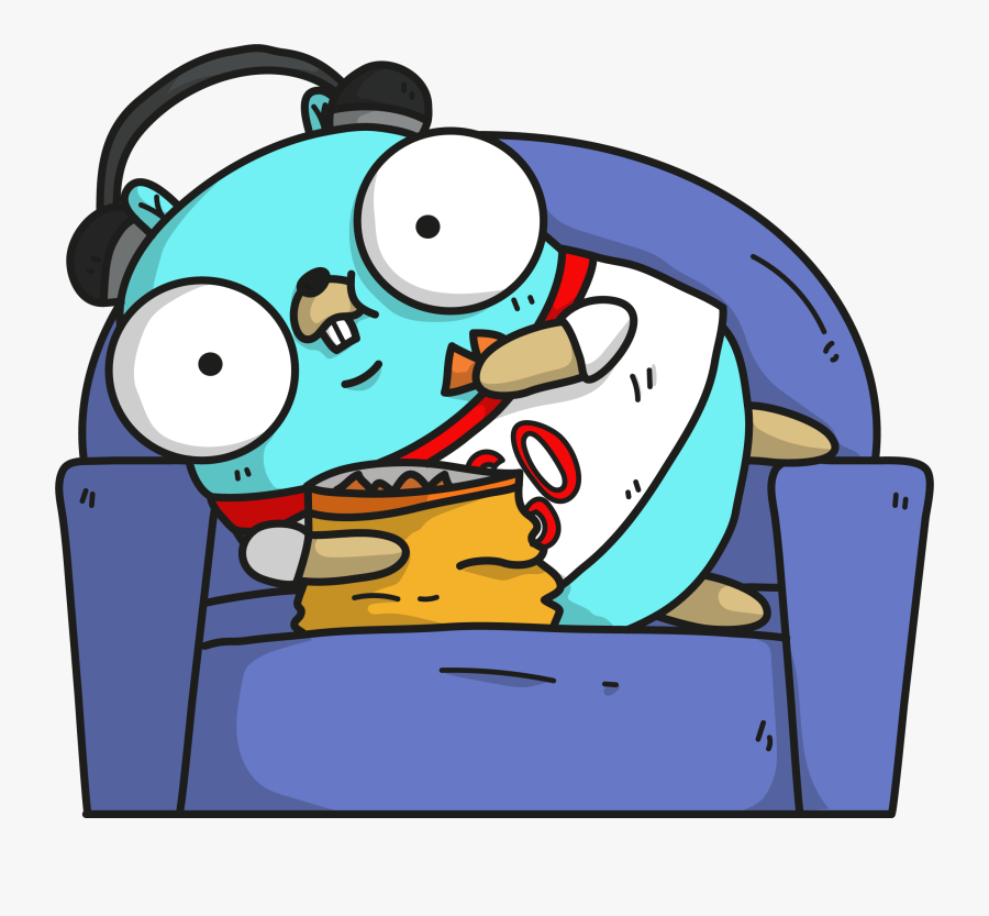 Couch Clipart Potatoe - Cartoon, Transparent Clipart