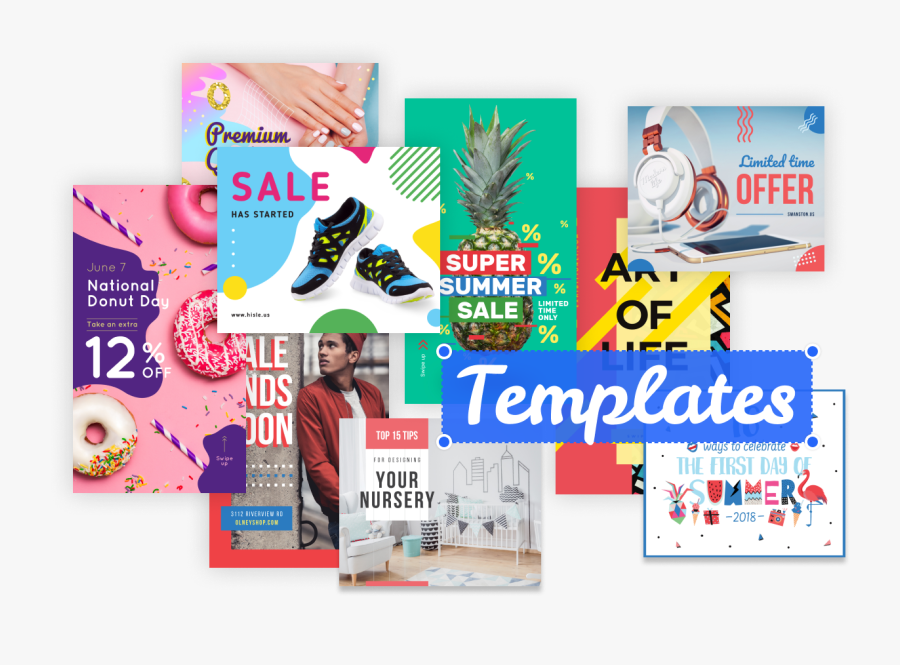 Animated Layouts Examples - Flyer, Transparent Clipart