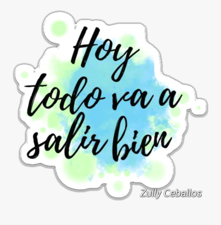 #quotes #frase #español #spanish #sticker - Stickers Con Frases En Español, Transparent Clipart