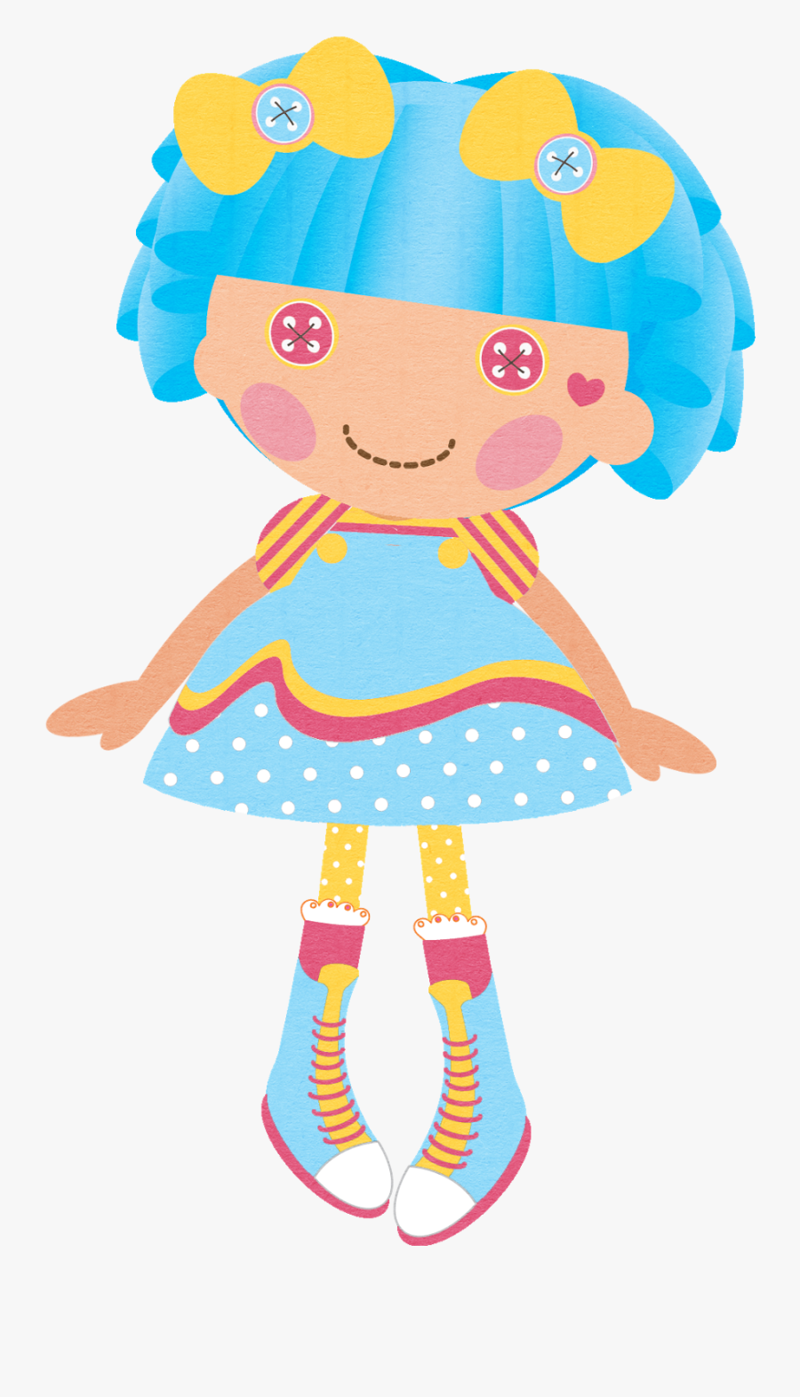 Boneca Lalaloopsy Rosto Png, Transparent Clipart