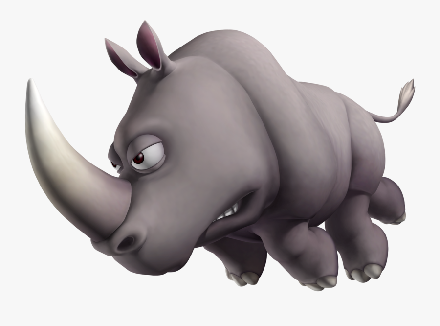 Rhino Png - Donkey Kong Country Returns Elephant, Transparent Clipart