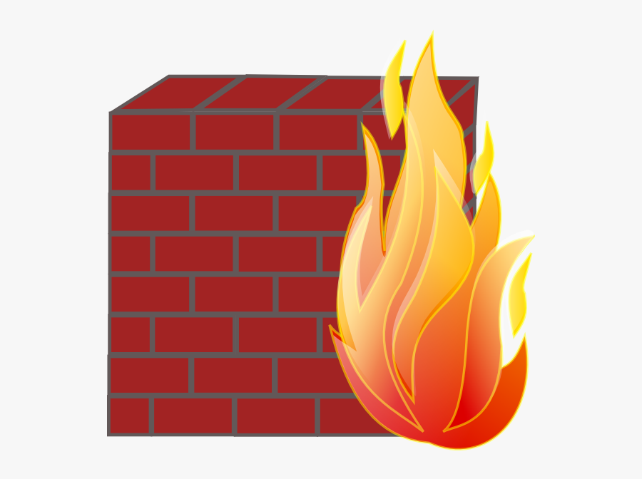 Firewall Symbol, Transparent Clipart