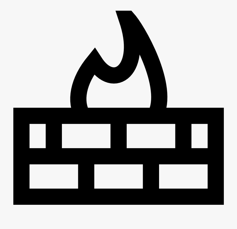Icon Firewall, Transparent Clipart