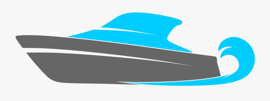 Motorboat Vector Image Logo - Motor Boat Logo, Transparent Clipart