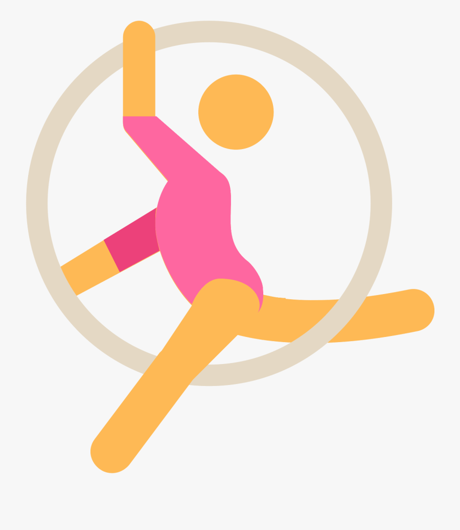 Gymnast Vector Kid - Ginastica Icon, Transparent Clipart