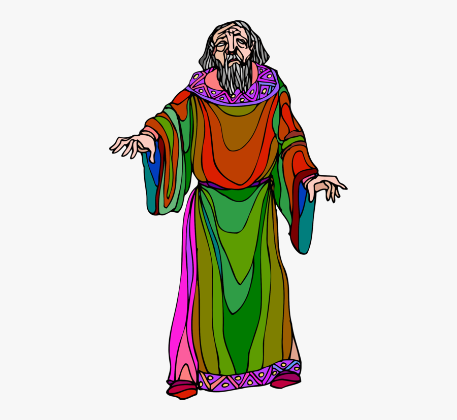 Art,outerwear,prophet - Gloucester Drawing King Lear, Transparent Clipart
