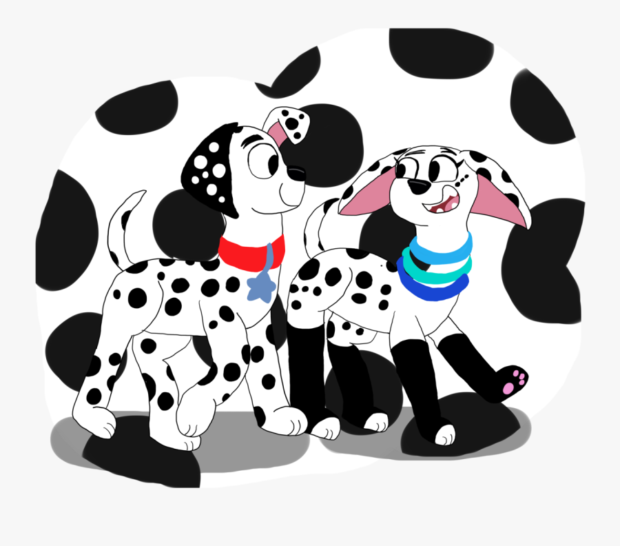 Transparent Dalmatians Clipart - 101 Dalmatian Street Fan Art, Transparent Clipart