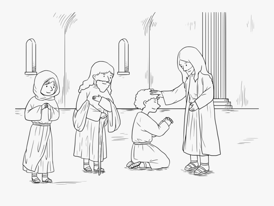 Art,monochrome Photography,child - Coloring Book Prophet, Transparent Clipart