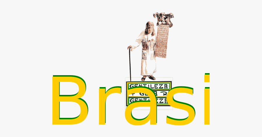Gentileza Brazilian Prophet Tribute 3 - Graphic Design, Transparent Clipart