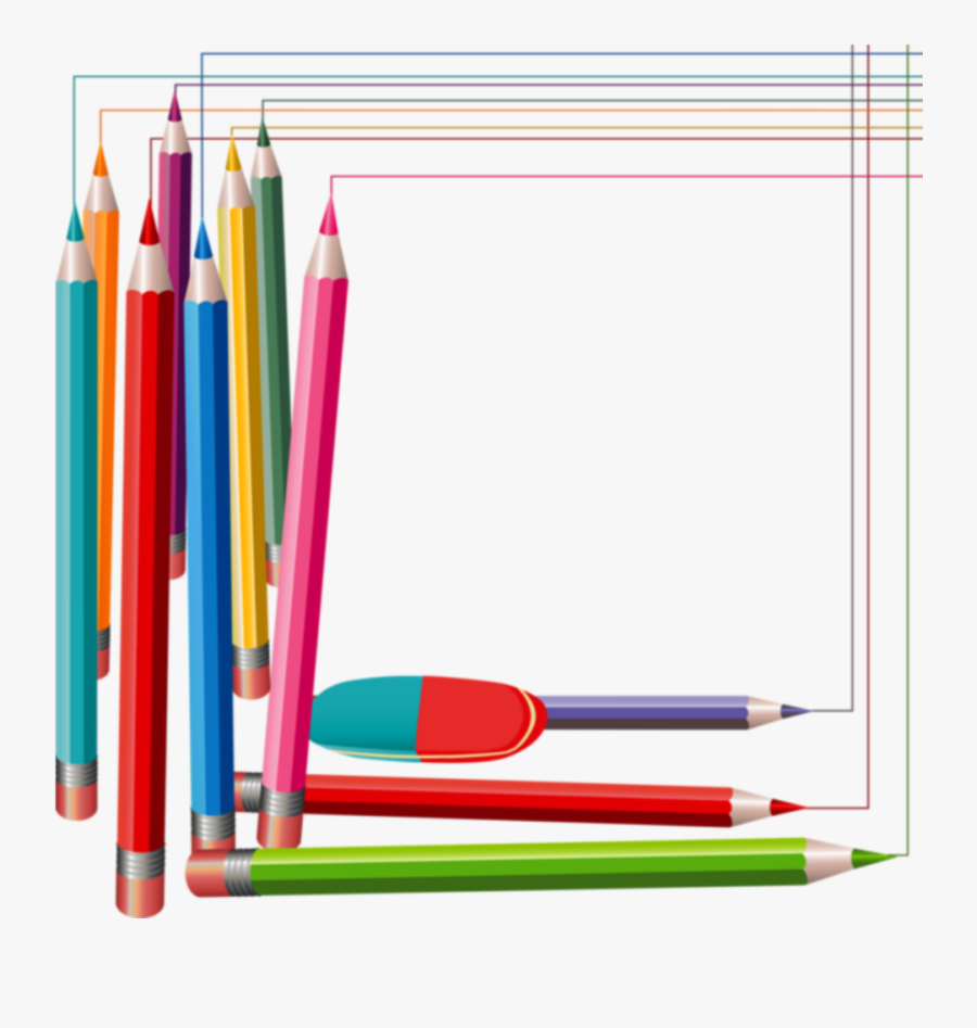 #mq #pencil #pencils #frames #border #borders - Pencil Frames, Transparent Clipart