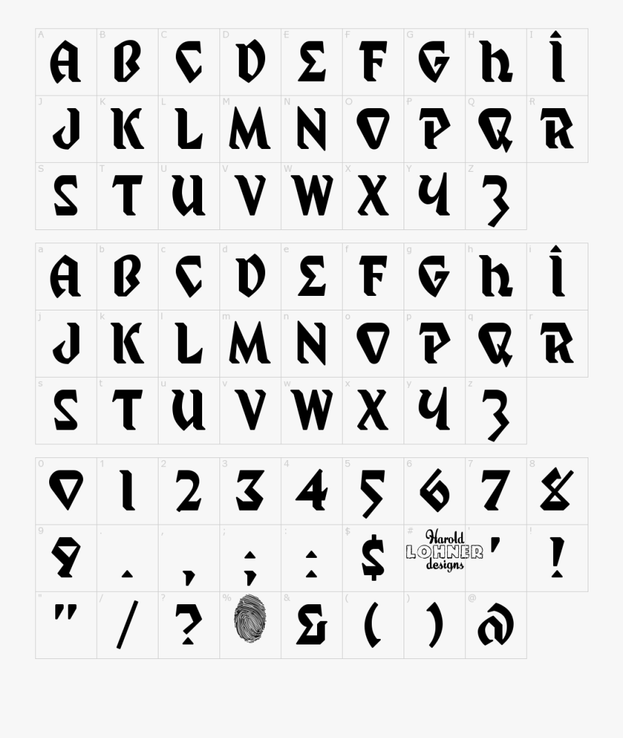 Clip Art Prophet Font Download Characters - Toe The Lineless Font, Transparent Clipart