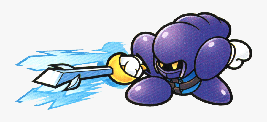 Blade Of Honor - Abilities Kirby Super Star Ultra Helpers, Transparent Clipart