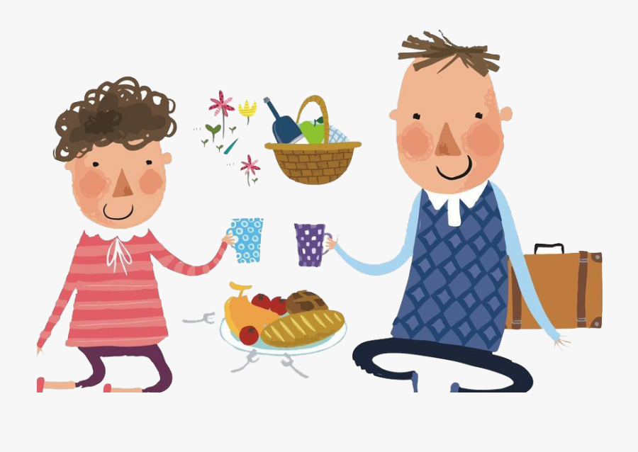 Honor Your Father And Mother Clipart - 野餐 圖案, Transparent Clipart