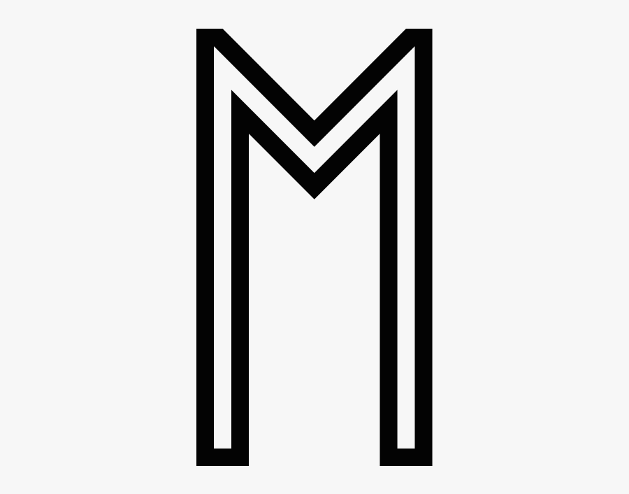 Clip Art Ehwaz Meaning Honor The - Ehwaz Rune Png, Transparent Clipart