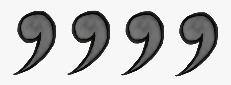 Comma Background Png, Transparent Clipart