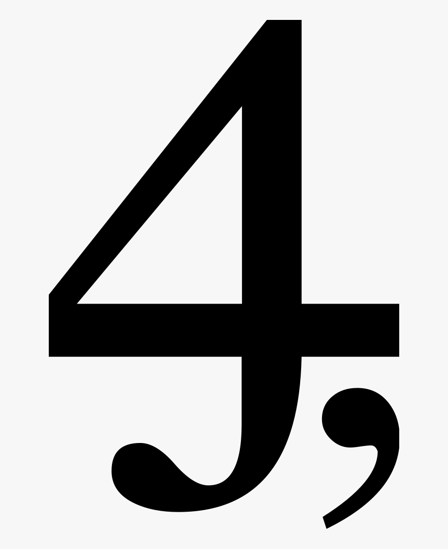 Latin Small Letter Cuatrillo With Comma, Transparent Clipart