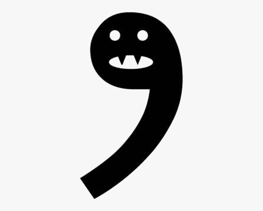 Comma Png Transparent Background - Smiley, Transparent Clipart