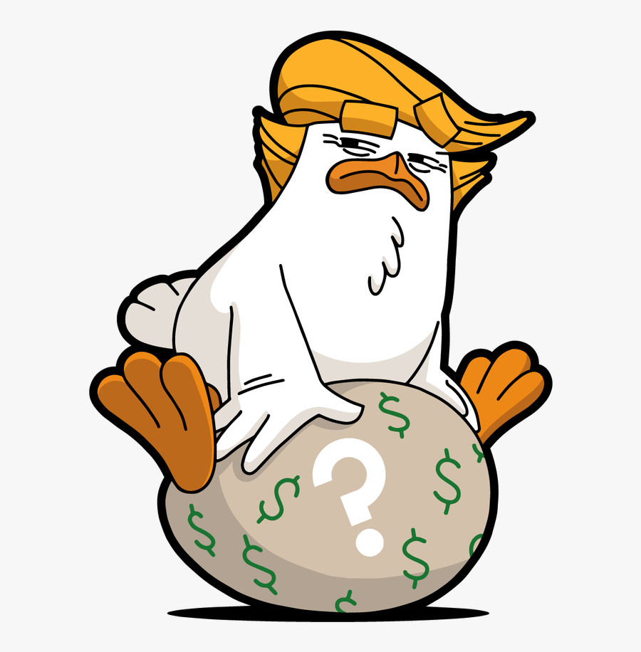 Indivisible Guide On Twitter - Chicken In Chief Trump, Transparent Clipart