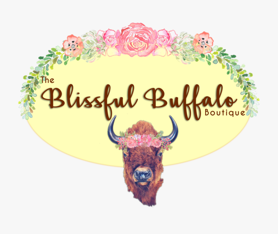 The Blissful Buffalo Boutique - Bull, Transparent Clipart