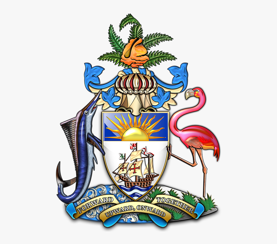 Coat Of Arms Bahamas, Transparent Clipart