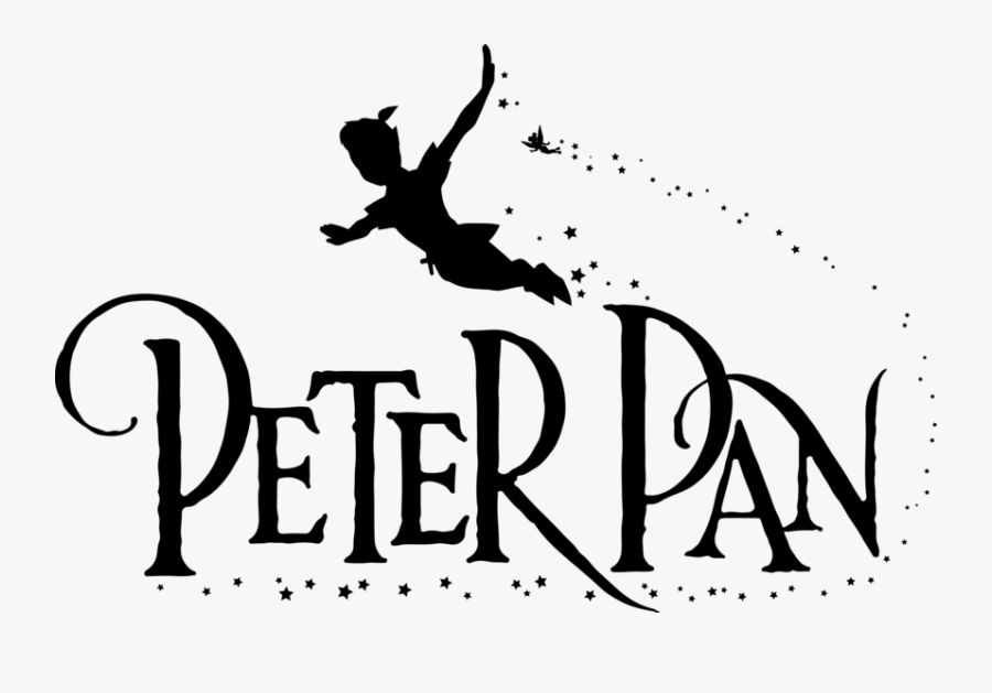 Peter Pan Musical Logo, Transparent Clipart