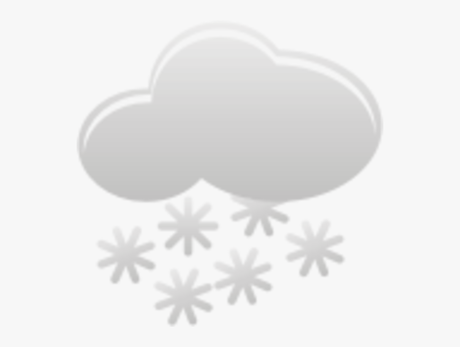 Clipart Snow Snow Cloud - Cartoon Clouds And Snow, Transparent Clipart