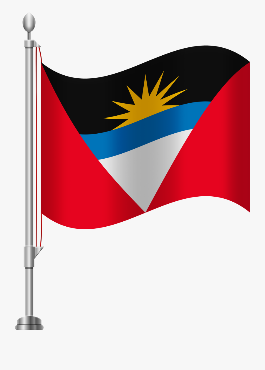 Antigua Flag Png Clip Art - Laos Flag Png, Transparent Clipart