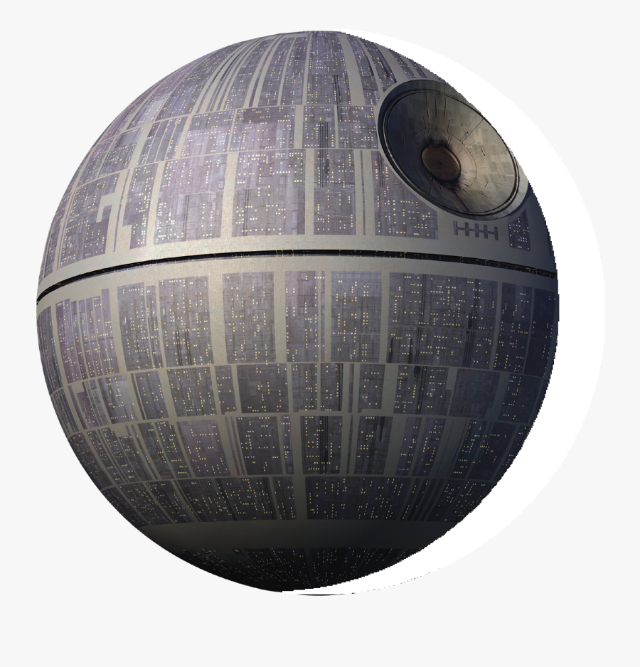 Transparent Background Death Star Png, Transparent Clipart