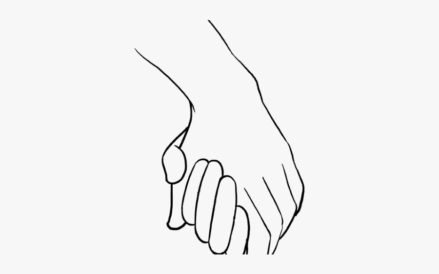Drawing Holding Hands Clear Background, Transparent Clipart