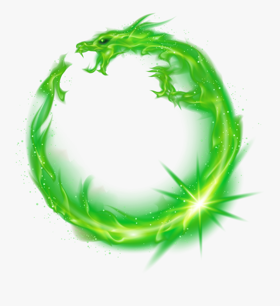 Transparent Dragon Fruit Clipart - Blue Fire Circle Png, Transparent Clipart
