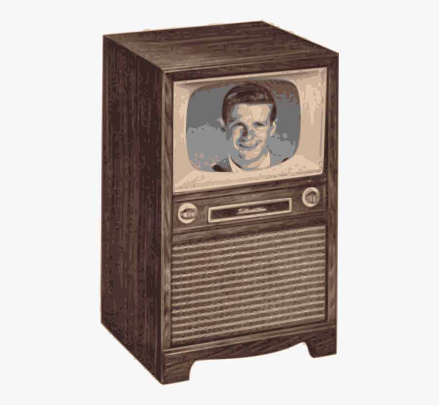 Old, Retro, Television, Tubes, Tv - Vintage Tv Set Png, Transparent Clipart