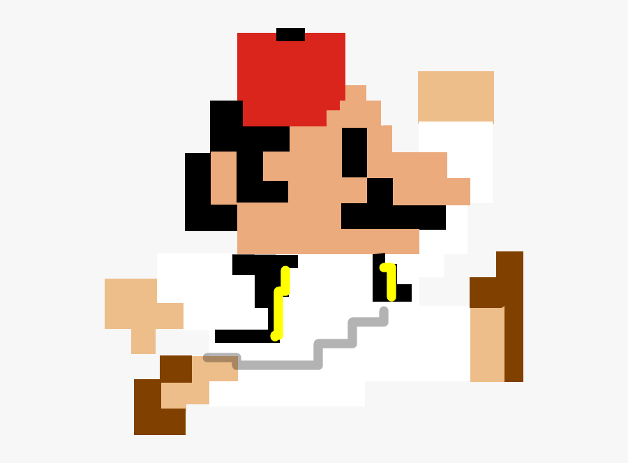 Super Mario Bros Nes Sprite Clipart , Png Download - Luigi Pixel Art, Transparent Clipart