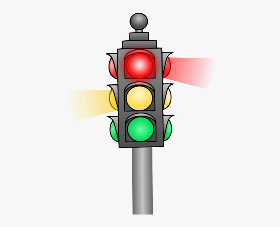 Gustavorezende Light 4 555px - Traffic Light Clipart, Transparent Clipart