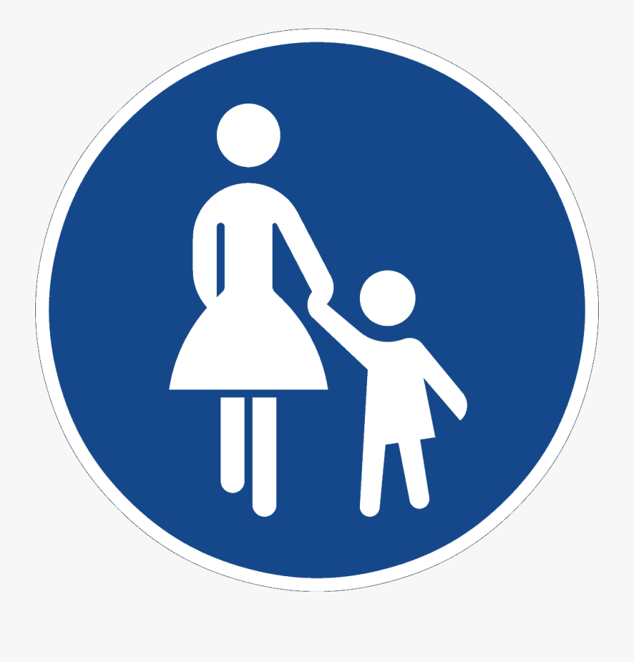 Transparent Ampel Clipart - European Pedestrian Signs, Transparent Clipart