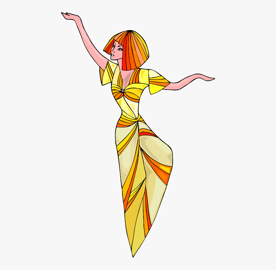 Line Art,fashion Illustration,woman - Illustration, Transparent Clipart