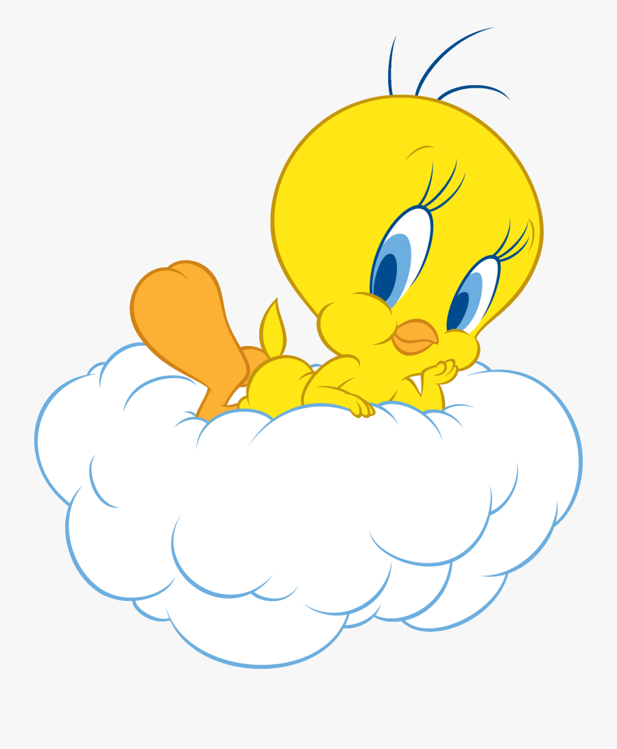 Tweety Bird White Background, Transparent Clipart