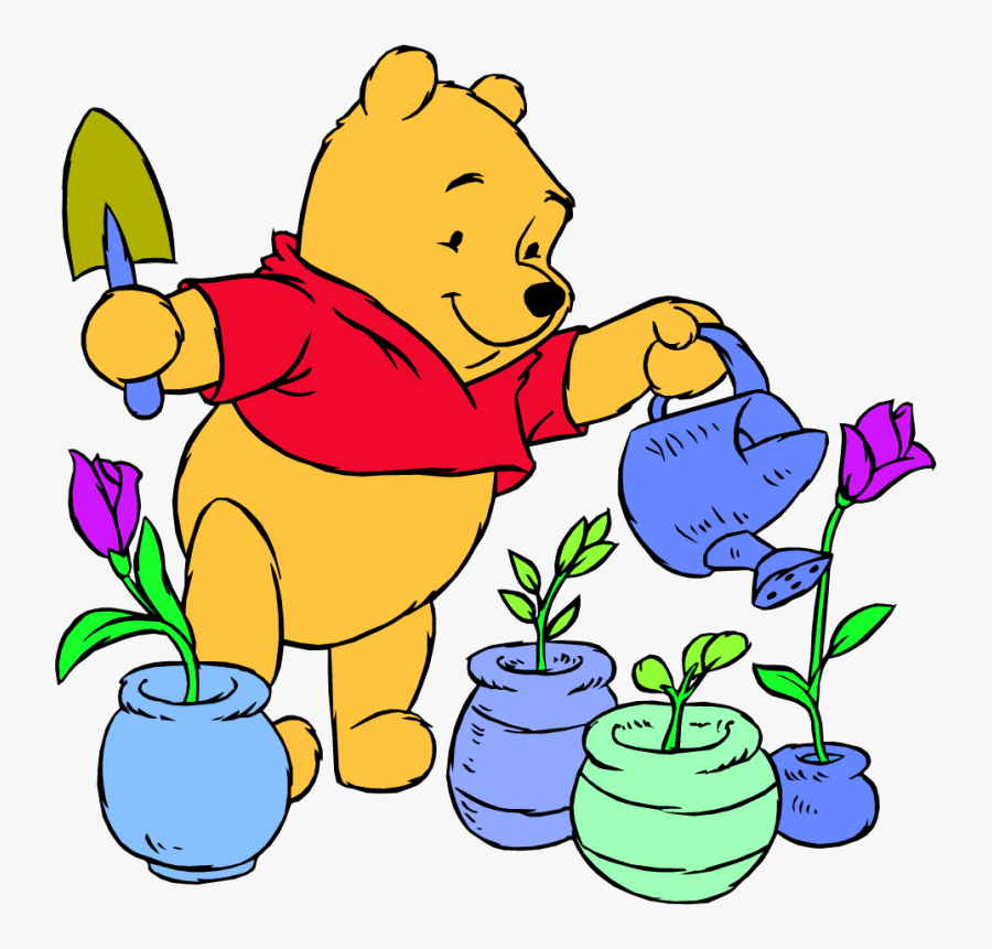 Moving Cliparts For Powerpoint Presentation Free Download - Winnie The Pooh Spring, Transparent Clipart