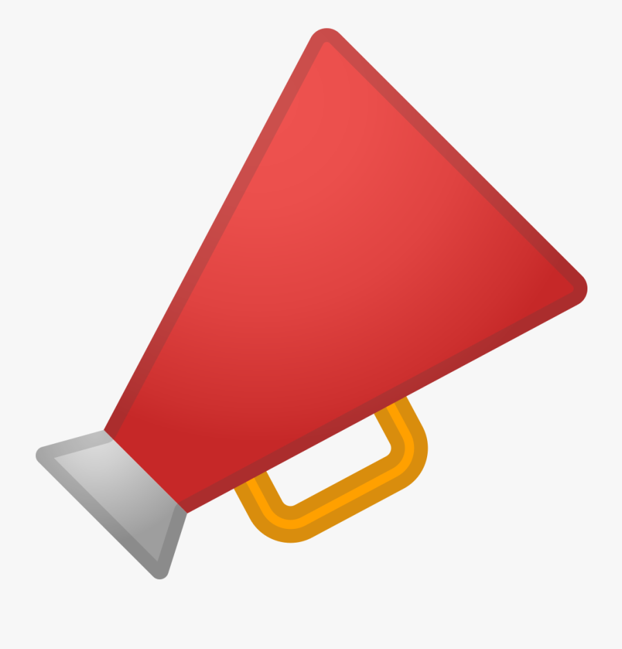 Megaphone Png - Clip Art Transparent Background Red Megaphone Icon, Transparent Clipart