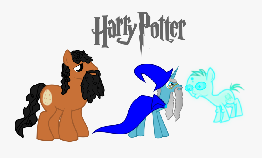 Harry Potter Clipart Professor Dumbledore - Pony Con Harry Potter, Transparent Clipart