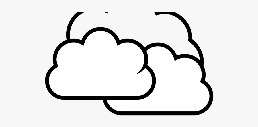 Weather Clipart Border - Thunder Clipart Black And White, Transparent Clipart