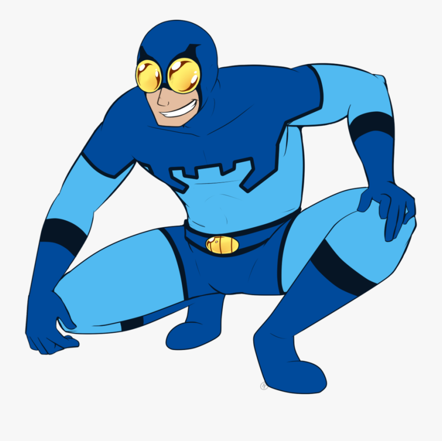 Clip Art Pipefitter Clipart - Ted Kord Blue Beetle Transparent, Transparent Clipart