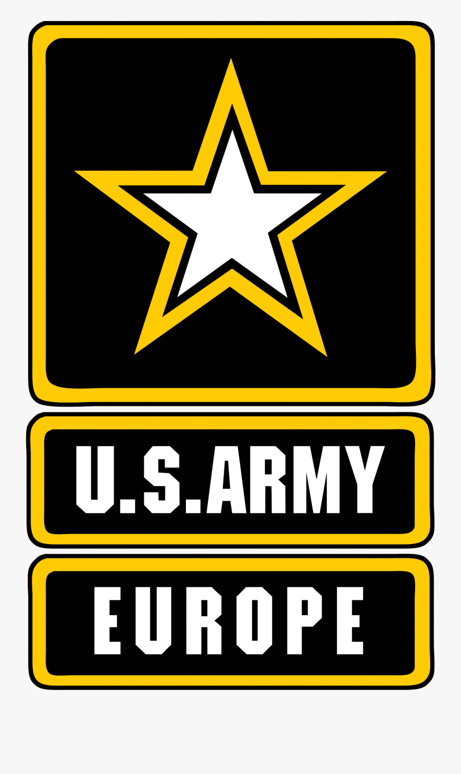 Army In Europe Png Logo - Us Army Europe Logo, Transparent Clipart