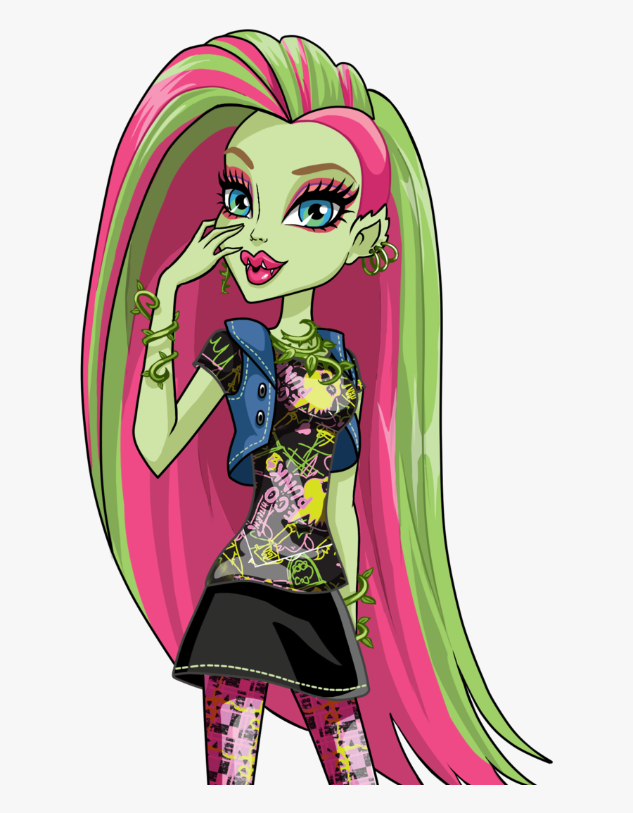 Venus Mcflytrap Monster High, Transparent Clipart