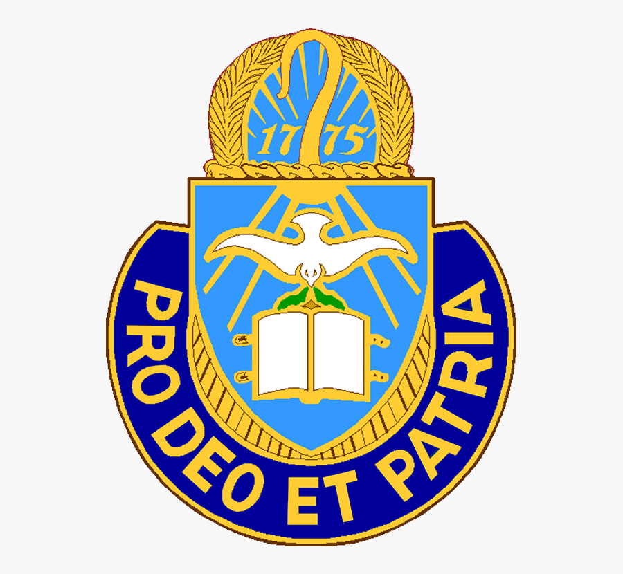 Chaplain Corps - Pro Deo Et Patria Logo, Transparent Clipart