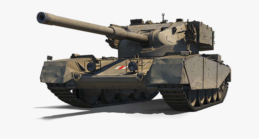 Combat Artillery,vehicle,motor Vehicle,military Vehicle,gun - Прем Танк Фв4202, Transparent Clipart