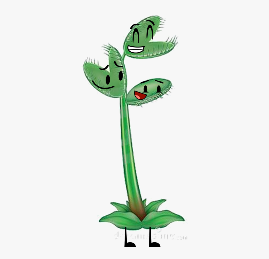 Venus Flytrap Without The Words - Cartoon, Transparent Clipart