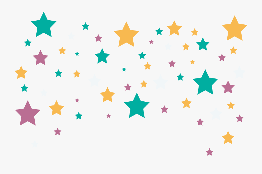 Confetti Clipart Graduation - Star Full Color Png, Transparent Clipart
