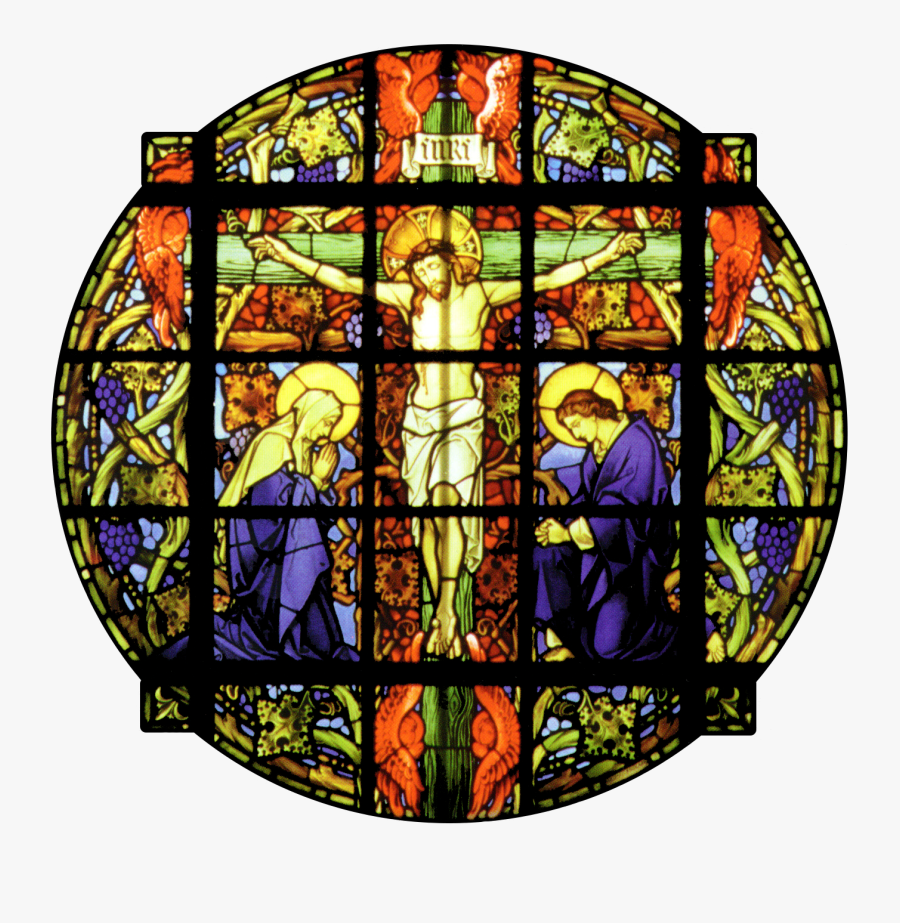 The Rose Chapel From The Chapel Of The North American - Stained Glass, Transparent Clipart