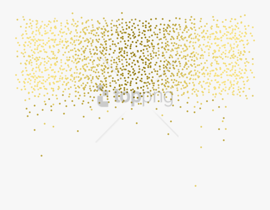 Gold Sparkles Transparent Background, Transparent Clipart